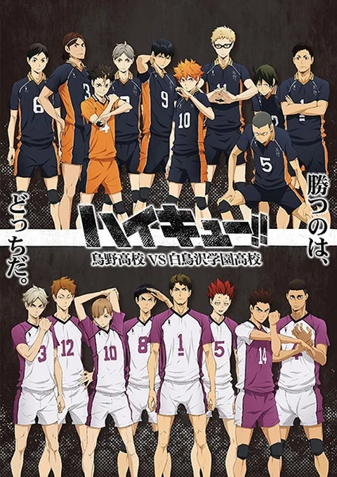 ملصق Haikyuu!! Karasuno Koukou vs. Shiratorizawa Gakuen Koukou