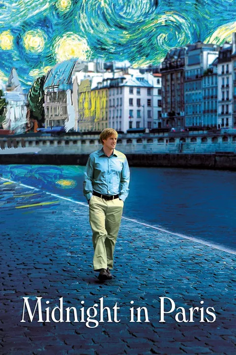 ملصق Midnight in Paris