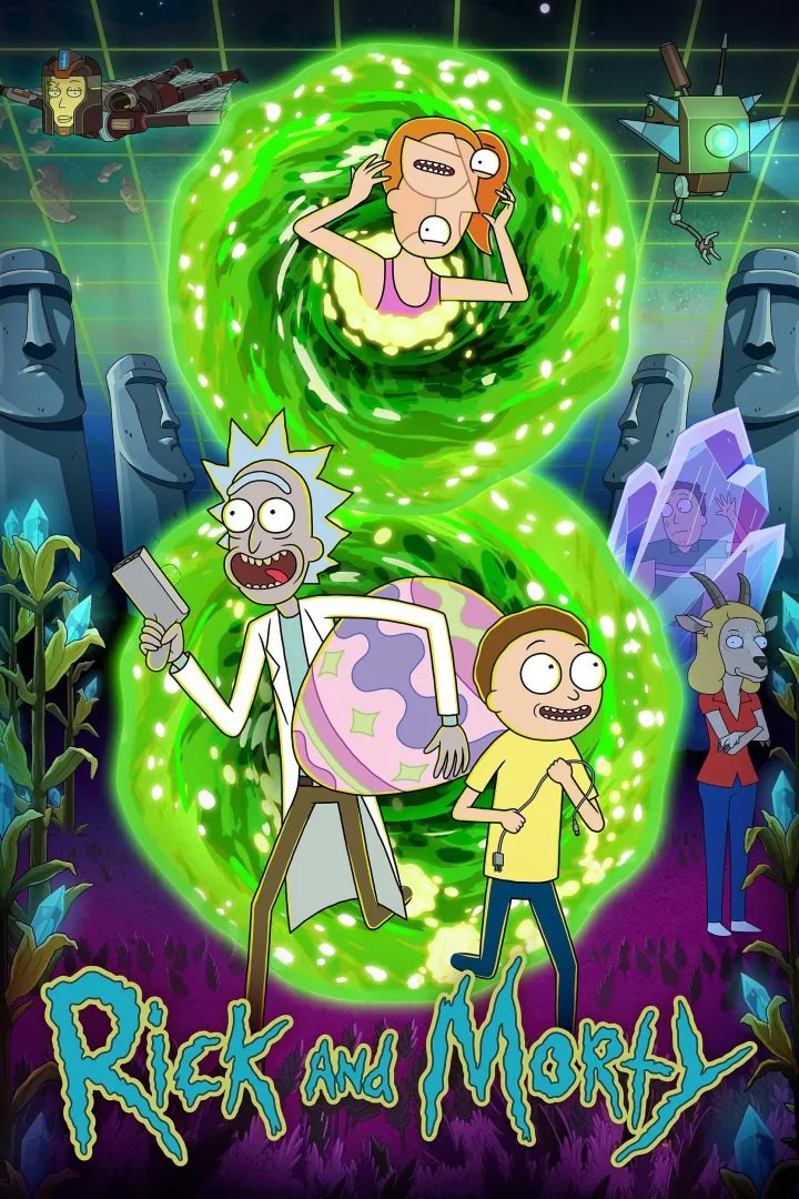 ملصق Rick and Morty